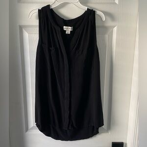 Ava & Viv Black Sleeveless Blouse